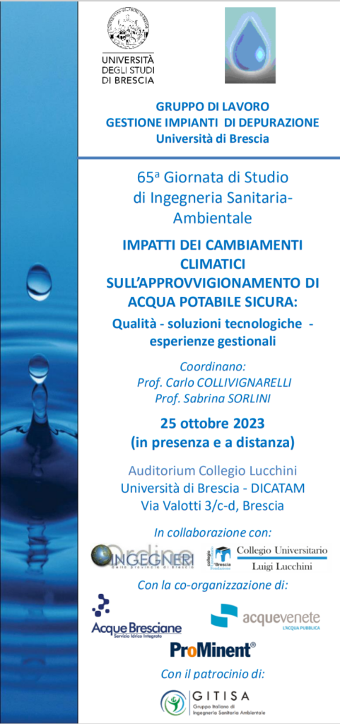 Impatti dei cambiamenti climatici sull'approvvigionamento di acqua potabile  sicura